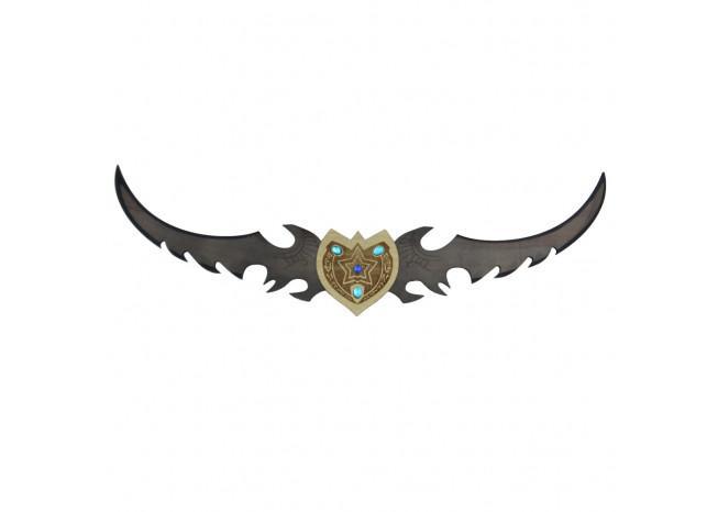 Night Elf Betrayer Twin Blade Wooden Sword swords - Tophatter Daily Deals