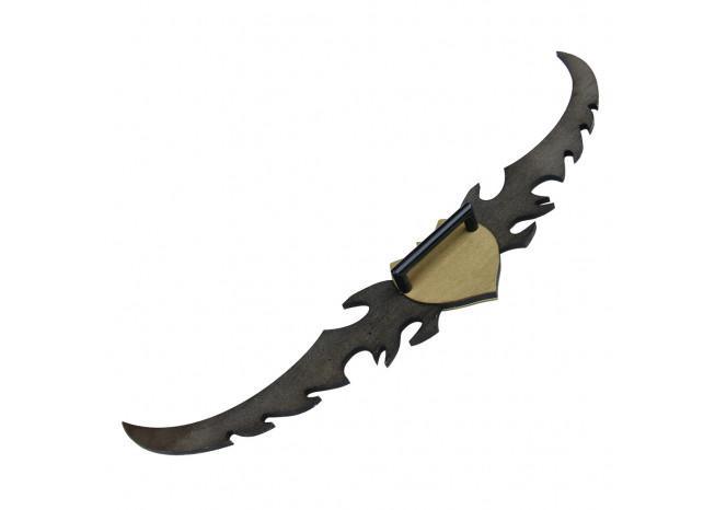 Night Elf Betrayer Twin Blade Wooden Sword swords - Tophatter Daily Deals