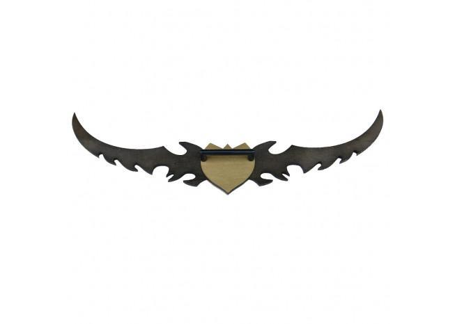 Night Elf Betrayer Twin Blade Wooden Sword swords - Tophatter Daily Deals