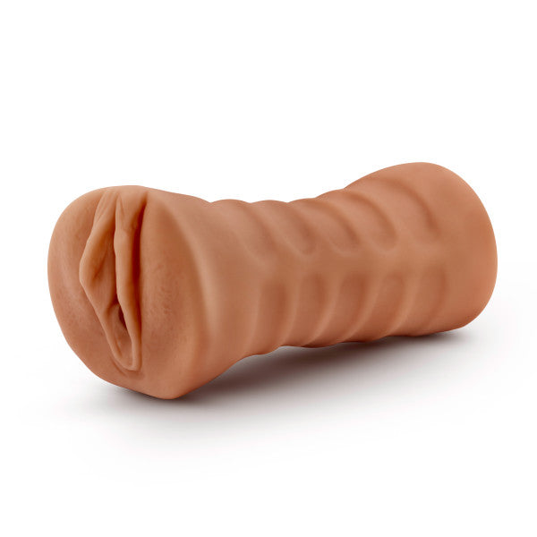 M for Men Julieta Mocha Vibrating Realistic Male Stroker Toy > Sex Toys For Men > Masturbators > Vibrating - Tophatter Daily Deals