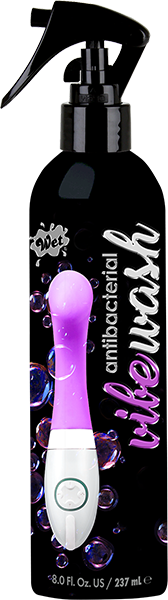 Wet Antibacterial Vibe Wash Toy Cleaner 8 fluid ounces - Tophatter Daily Deals