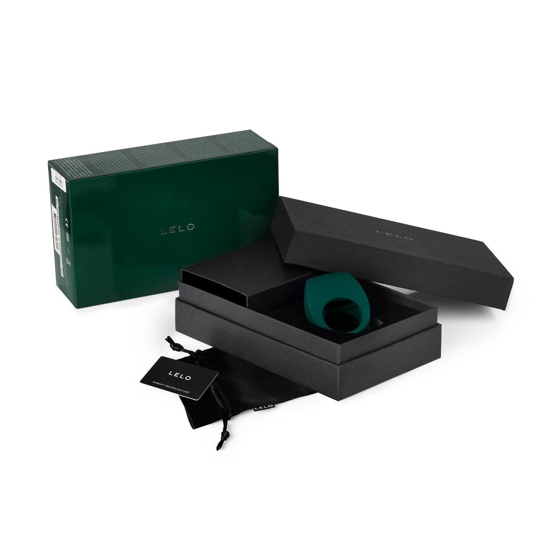 Lelo Tor 2 – Waterproof Rechargeable Couples Ring - Deep Green > Sex Toys > Couples Toys - Tophatter Daily Deals