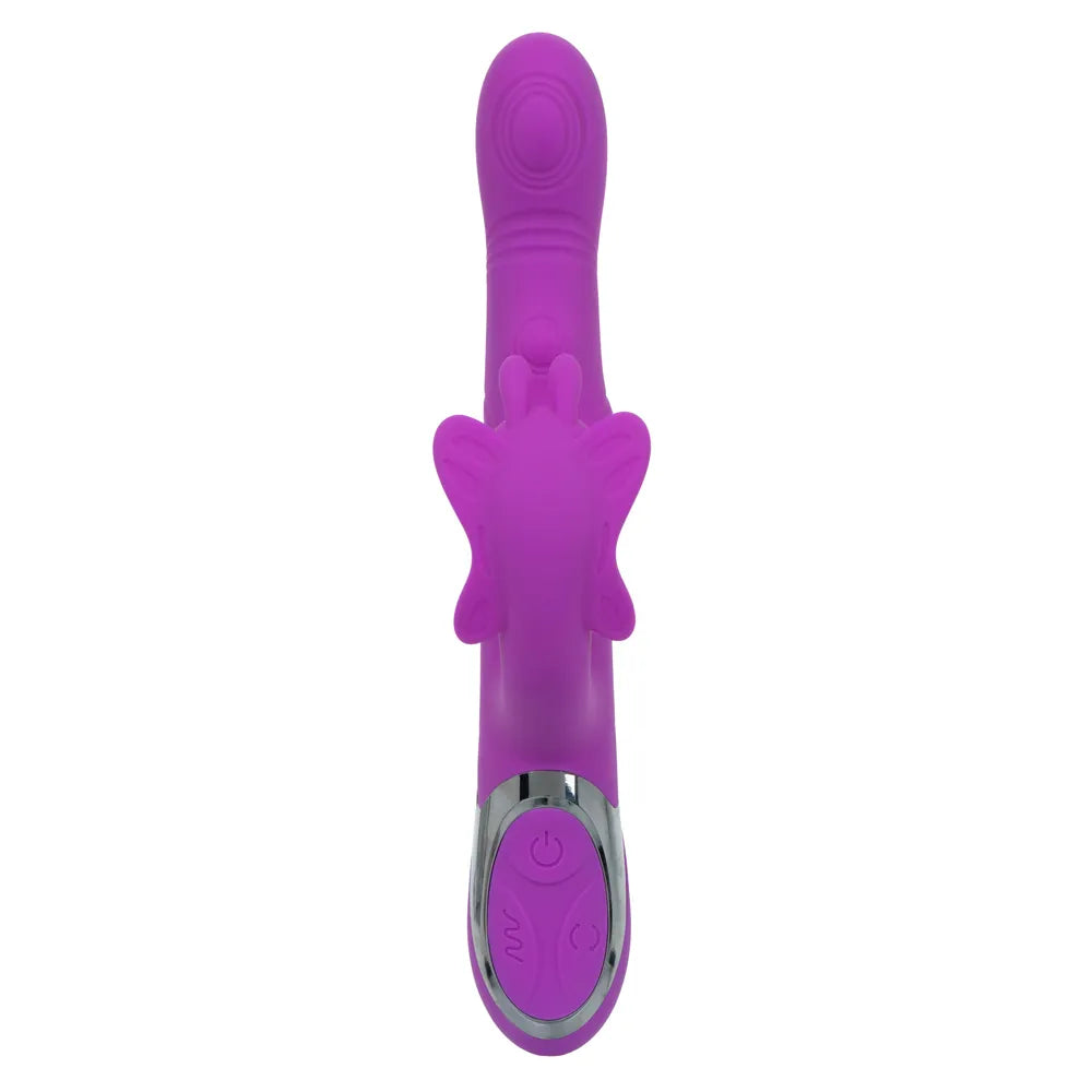 Enchanted Throbbing Butterfly (Purple) – Triple-Motor Vibrator > Vibrators > Ladies > Rabbit - Tophatter Daily Deals