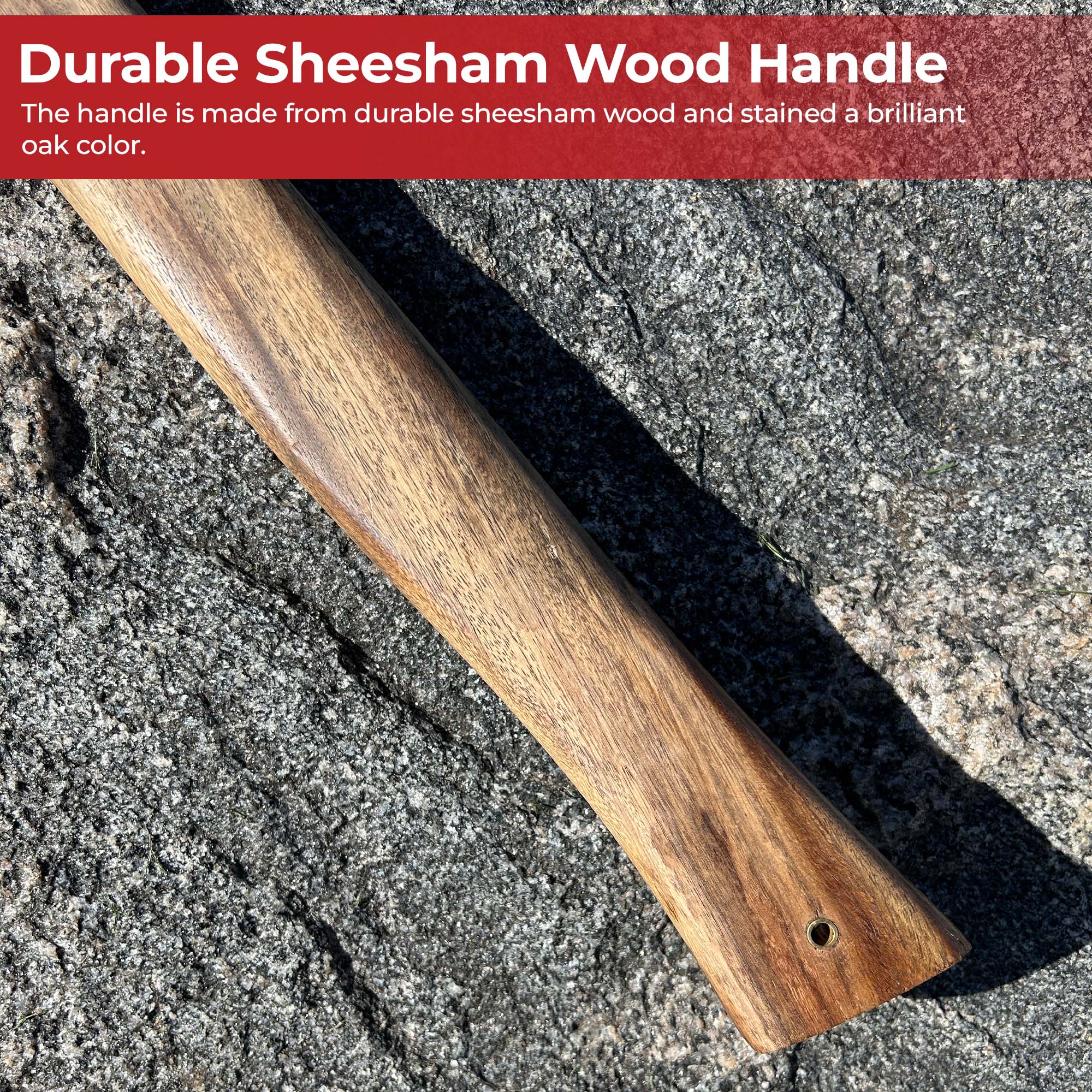 Warrior Shield Maiden Norse Viking Battle Axe | Plain Handle historical period - Tophatter Daily Deals