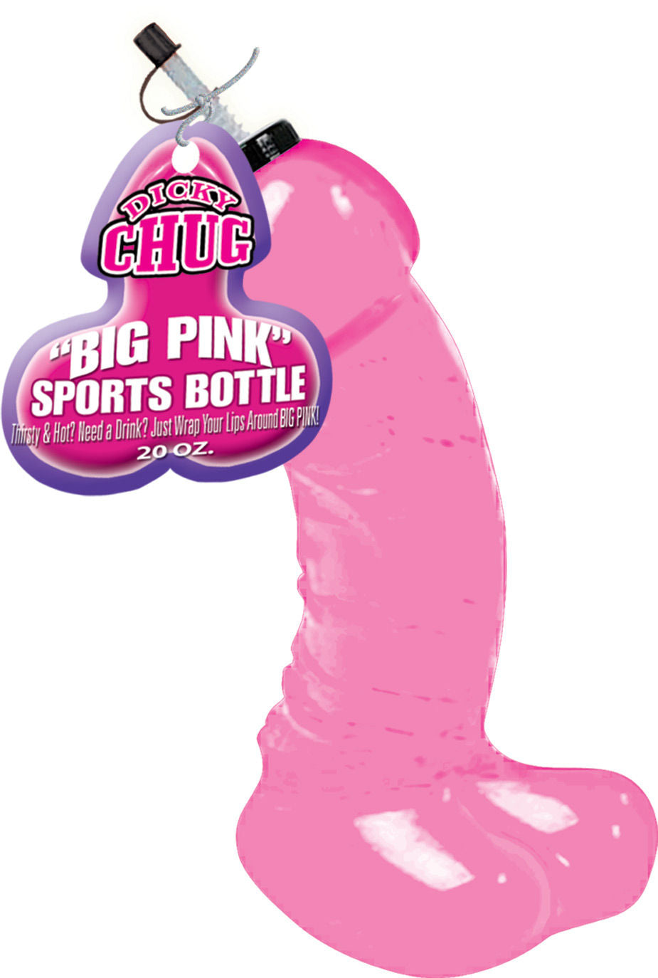 Dicky Chug Sports Bottle – Large Capacity Hydration Bottle for Exercise > Novelties > Gag Gifts - Tophatter Daily Deals