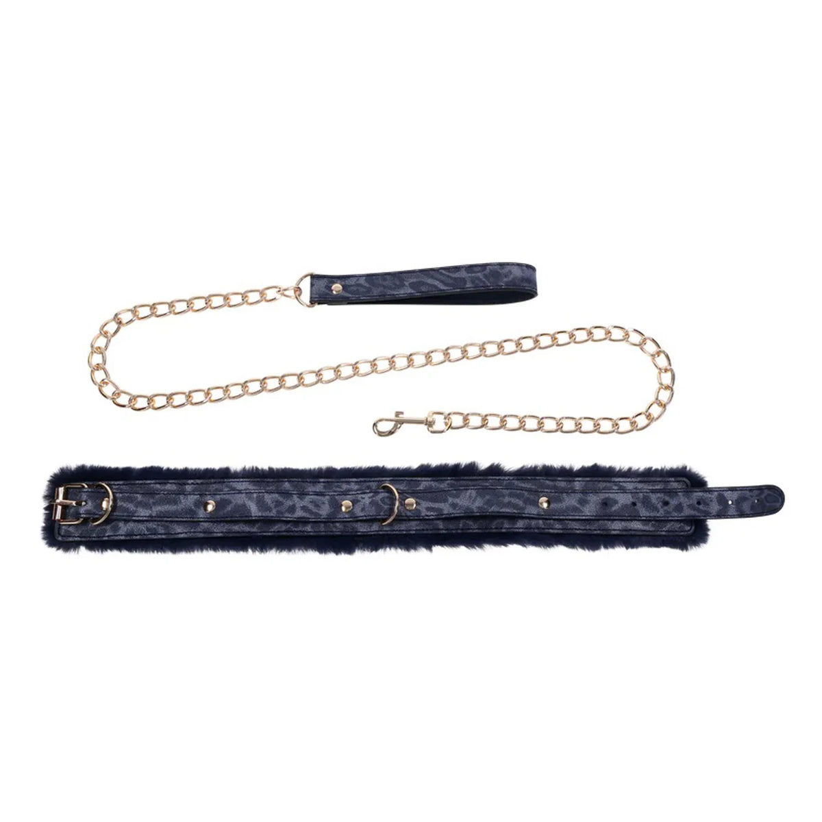 Cougar Fur Collar and Leash Set – Luxury Adjustable Collar and Leash > Bondage Gear > Collars & Leashes - Tophatter Daily Deals