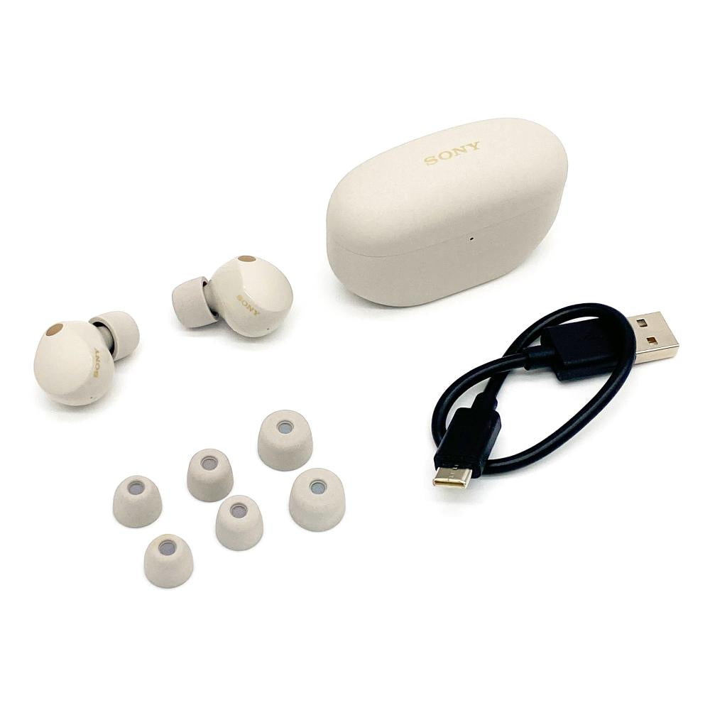 Refurbished Sony WF-1000XM5 Noise Canceling Truly Wireless Earbuds In-Ear Headphones - Tophatter Daily Deals