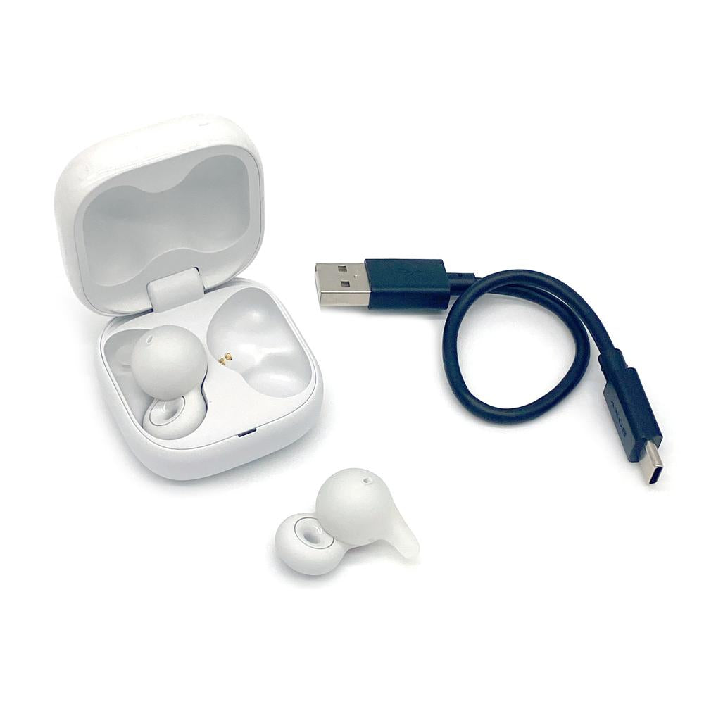 Refurbished Sony LinkBuds WF-L910 Open True Wireless Bluetooth Earbuds In-Ear Headphones - Tophatter Daily Deals