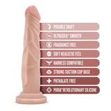 Dr. Skin Silicone Dr. Carter (Vanilla) – 7.5 Inch Suction Cup Dong > Dildos > Realistic Dildos - Tophatter Daily Deals