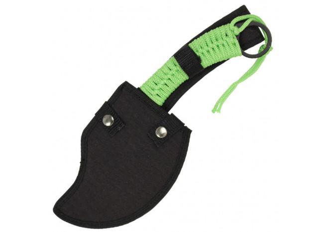 Zed Skullsplitter Throwing Axe - Green outdoor gear - Tophatter Daily Deals