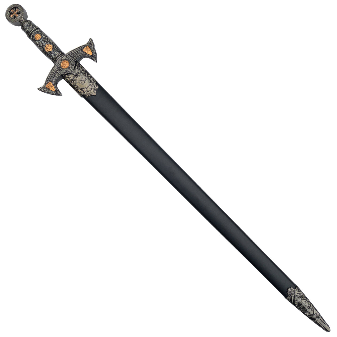 Knights Templar Medieval Sword Swords - Tophatter Daily Deals