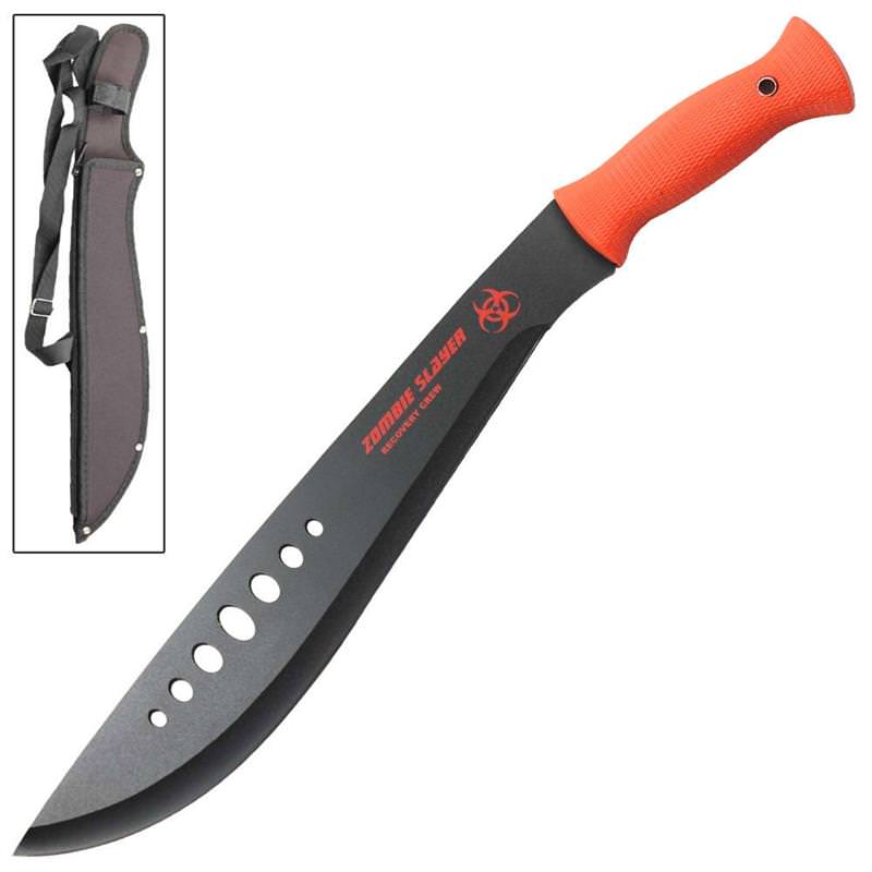 Death Scream Outdoor Hunting Steel Machete - Tophatter's Guns'N'Weapons Store Collectible Weapons - Tophatter Daily Deals