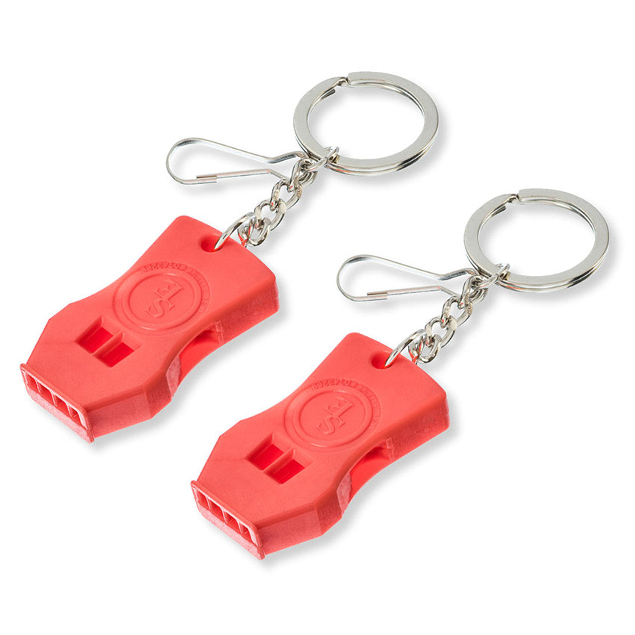 2-Pack Raptor Emergency Alert Whistles with Key Chain - Tophatter Daily Deals