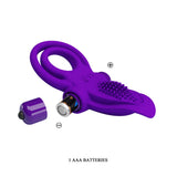 Vibrant Rabbit Cock Ring – Silicone Vibrating Penis Ring > Vibrators > Ladies > Rabbit - Tophatter Daily Deals