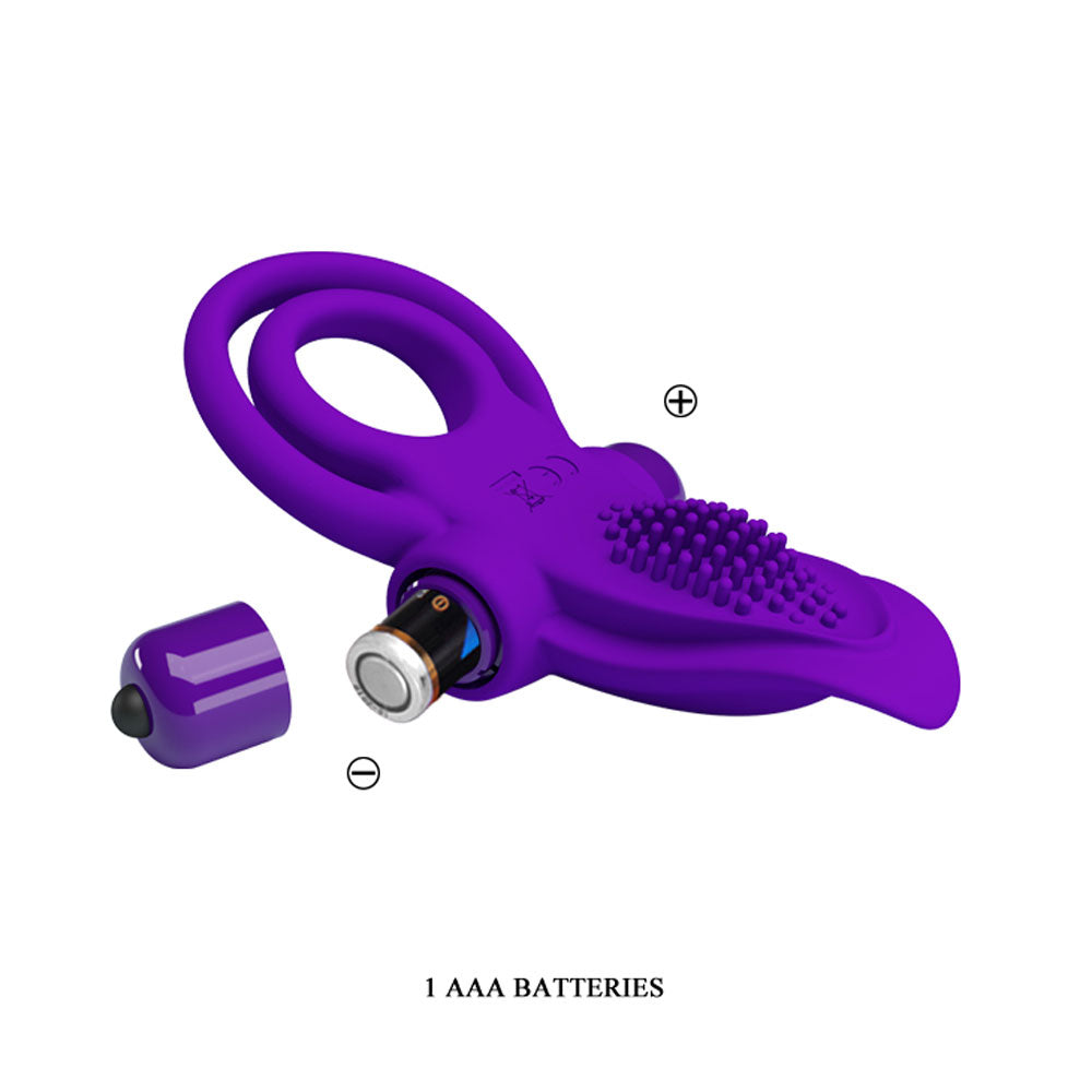 Vibrant Rabbit Cock Ring – Silicone Vibrating Penis Ring > Vibrators > Ladies > Rabbit - Tophatter Daily Deals