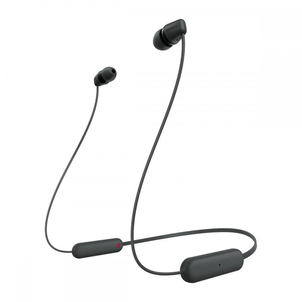 Refurbished Sony WI-C100 Bluetooth Wireless In Ear Headphones In-Ear Headphones - Tophatter Daily Deals