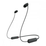 Refurbished Sony WI-C100 Bluetooth Wireless In Ear Headphones In-Ear Headphones - Tophatter Daily Deals