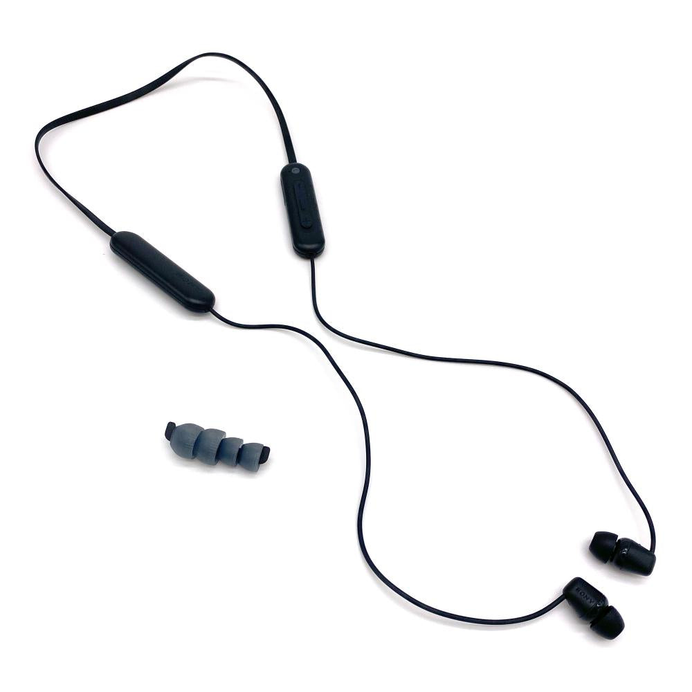 Refurbished Sony WI-C100 Bluetooth Wireless In Ear Headphones In-Ear Headphones - Tophatter Daily Deals
