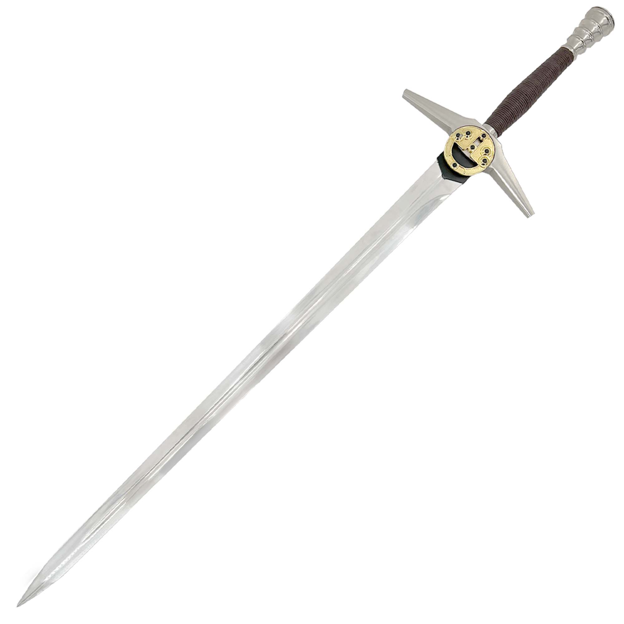 Witcher - Geralt's Steel Sword with Renfri’s Brooch swords - Tophatter Daily Deals