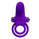 Vibrant Rabbit Cock Ring – Silicone Vibrating Penis Ring > Vibrators > Ladies > Rabbit - Tophatter Daily Deals