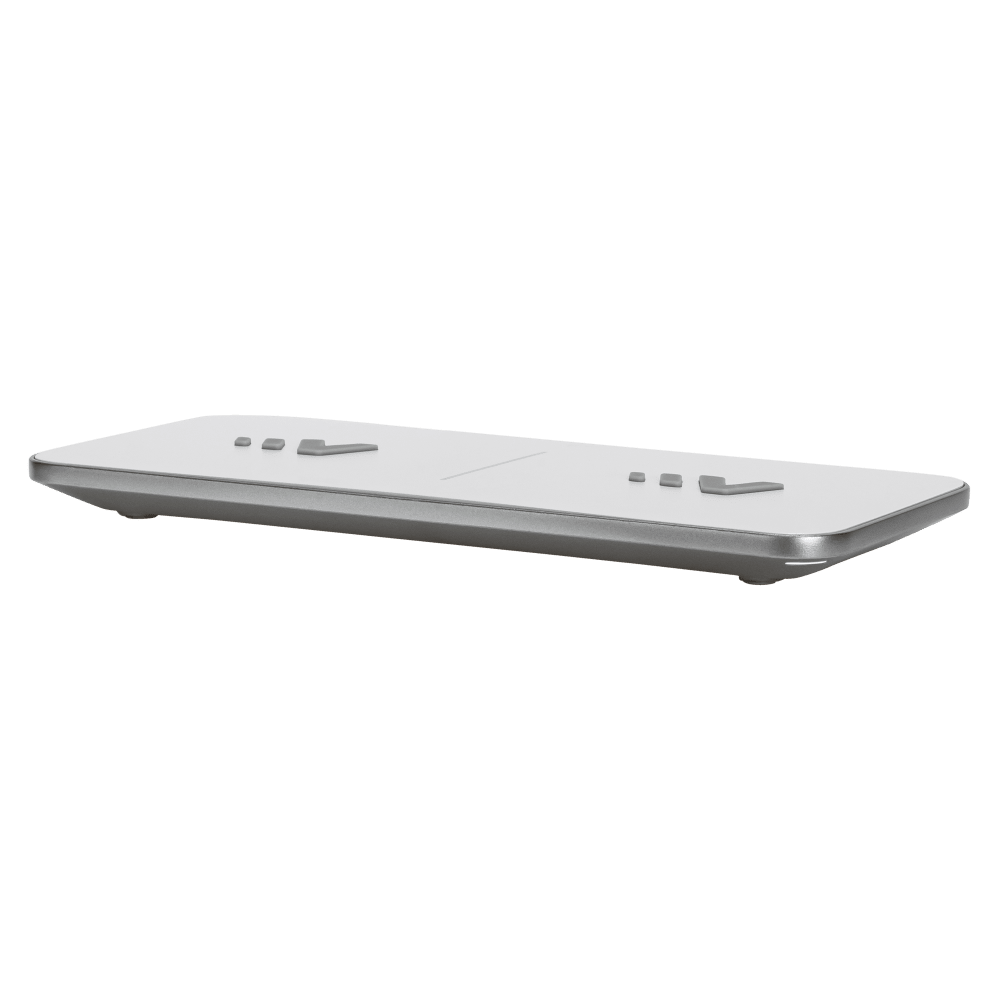 Ventev Dual Wireless Chargepad 15W - White Charging Pad - Tophatter Daily Deals