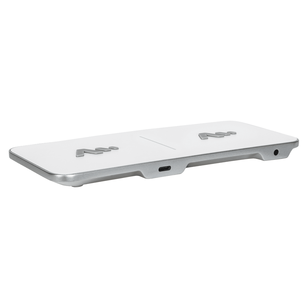 Ventev Dual Wireless Chargepad 15W - White Charging Pad - Tophatter Daily Deals