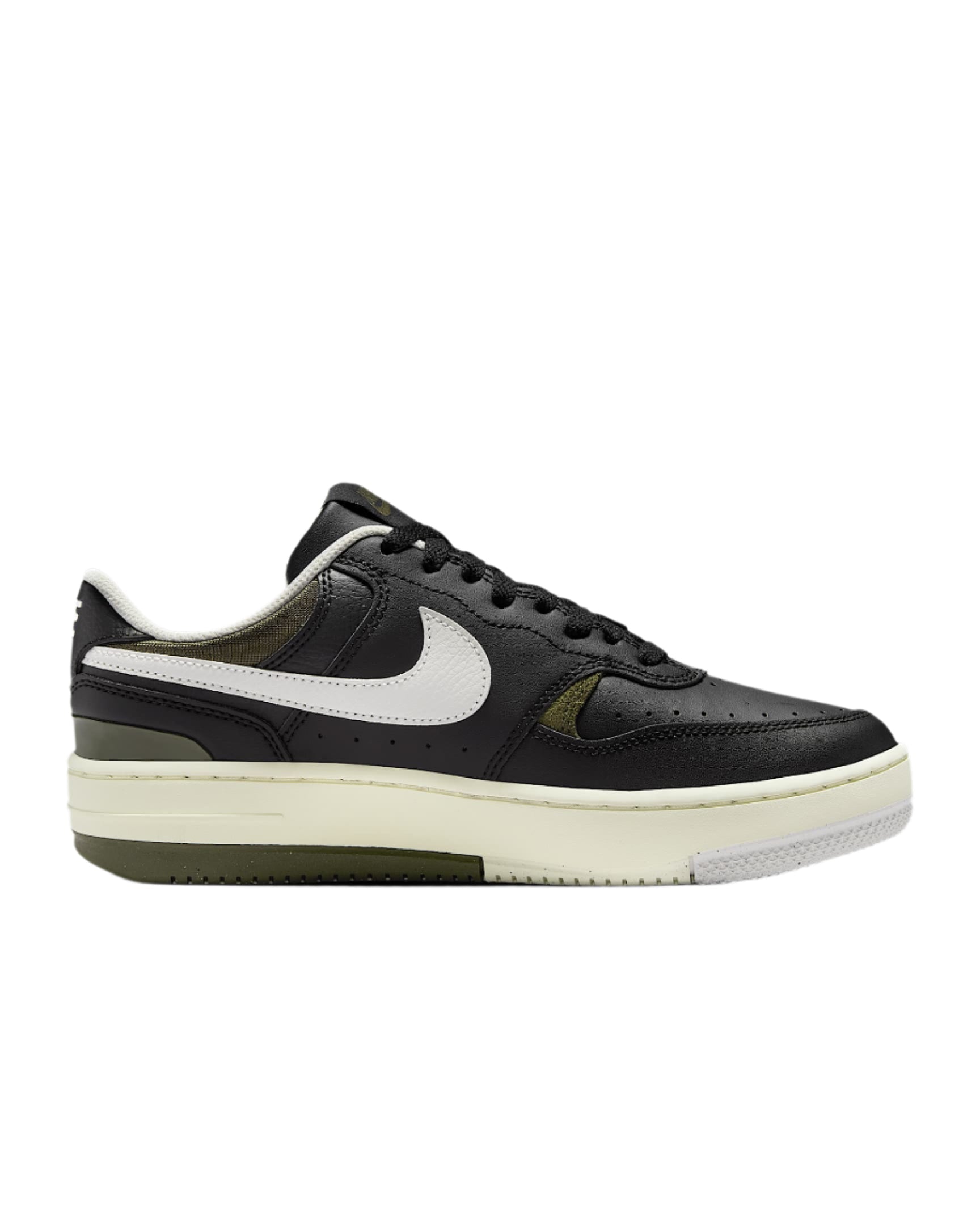 Nike Gamma Force Women's Sneakers Black Cargo Khaki Coconut Milk Phantom Footwear - Tophatter Daily Deals