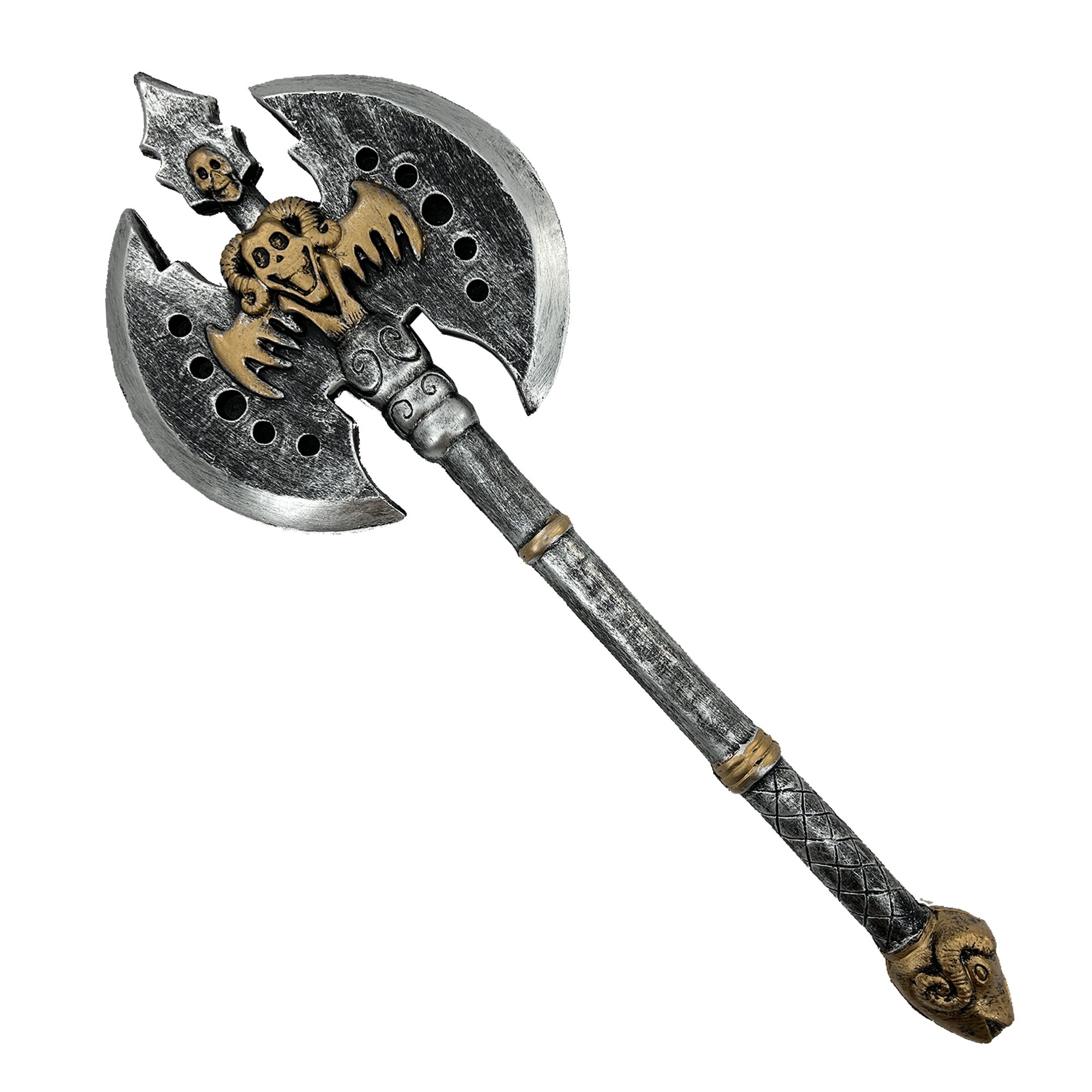 WOW Orc Double-Headed Foam Battle Axe Foam Products - Tophatter Daily Deals
