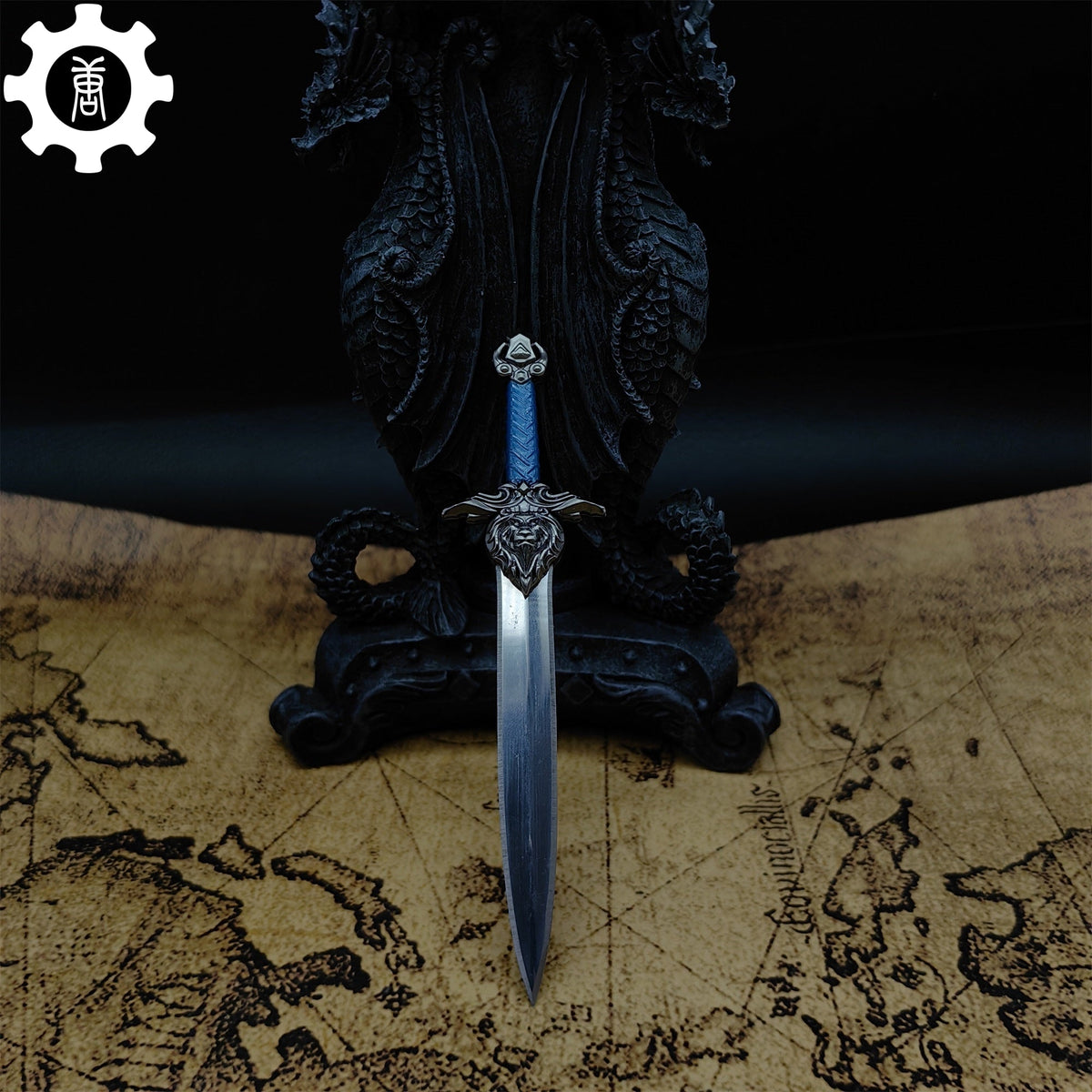 WOW Stormwind Sword Mini Metal Replica Unboxing Tool - Tophatter Daily Deals