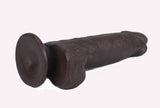 Get Lucky 7.5 Inch Realistic Dark Brown Dildo > Dildos > Realistic Dildos - Tophatter Daily Deals