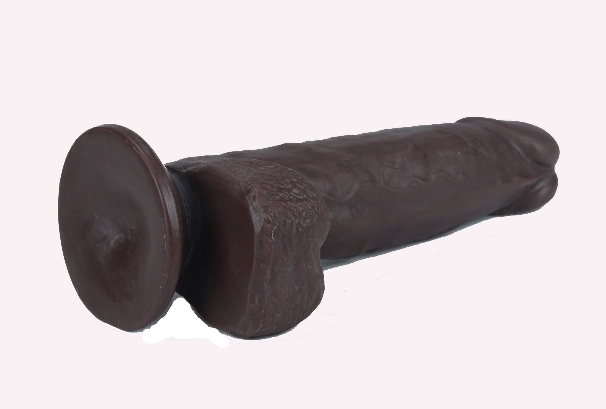 Get Lucky 7.5 Inch Realistic Dark Brown Dildo > Dildos > Realistic Dildos - Tophatter Daily Deals