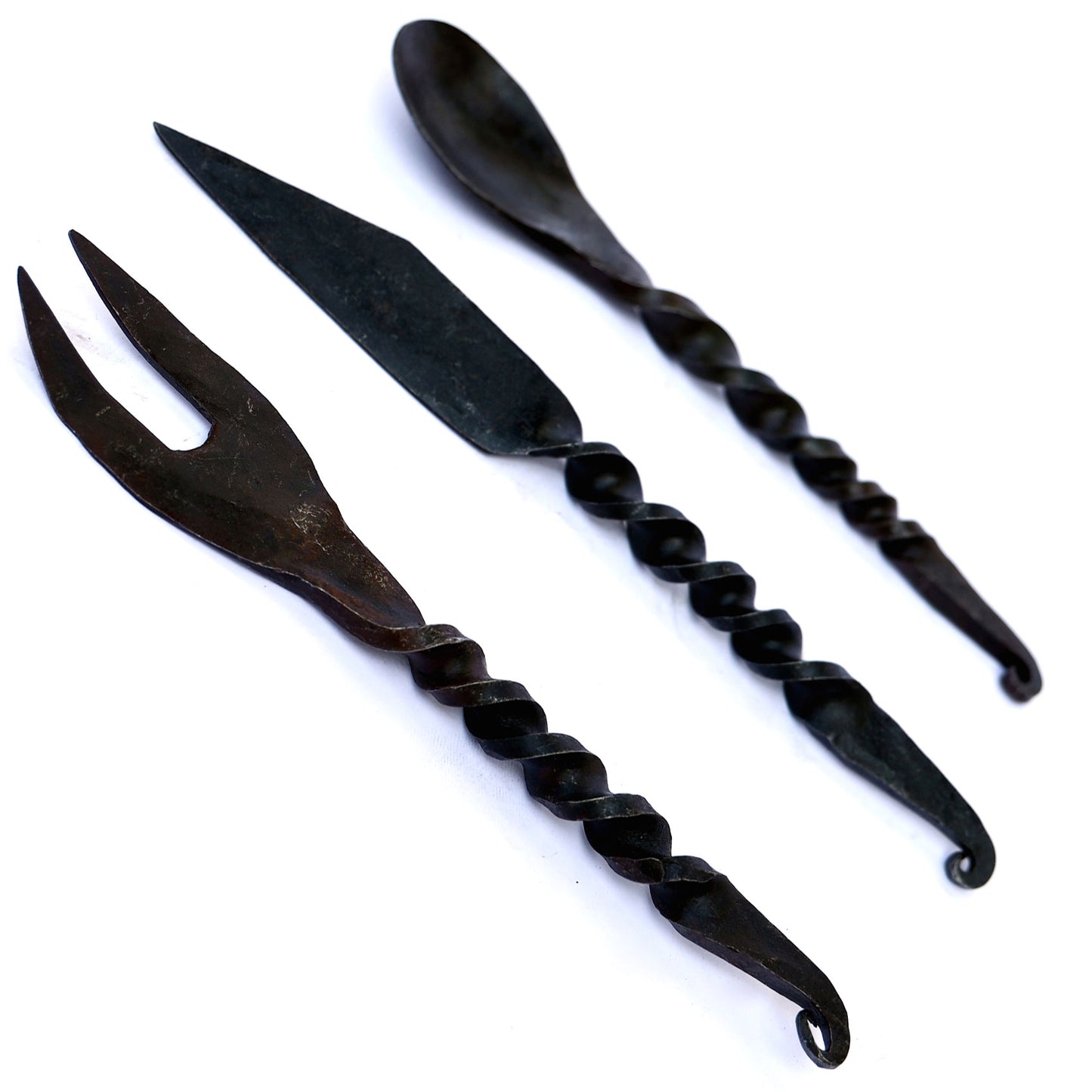 3 Piece Medieval Feasting Set Collectible Weapons - Tophatter Daily Deals