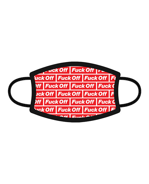 Fuck Off Print Face Mask Face Masks - Tophatter Daily Deals