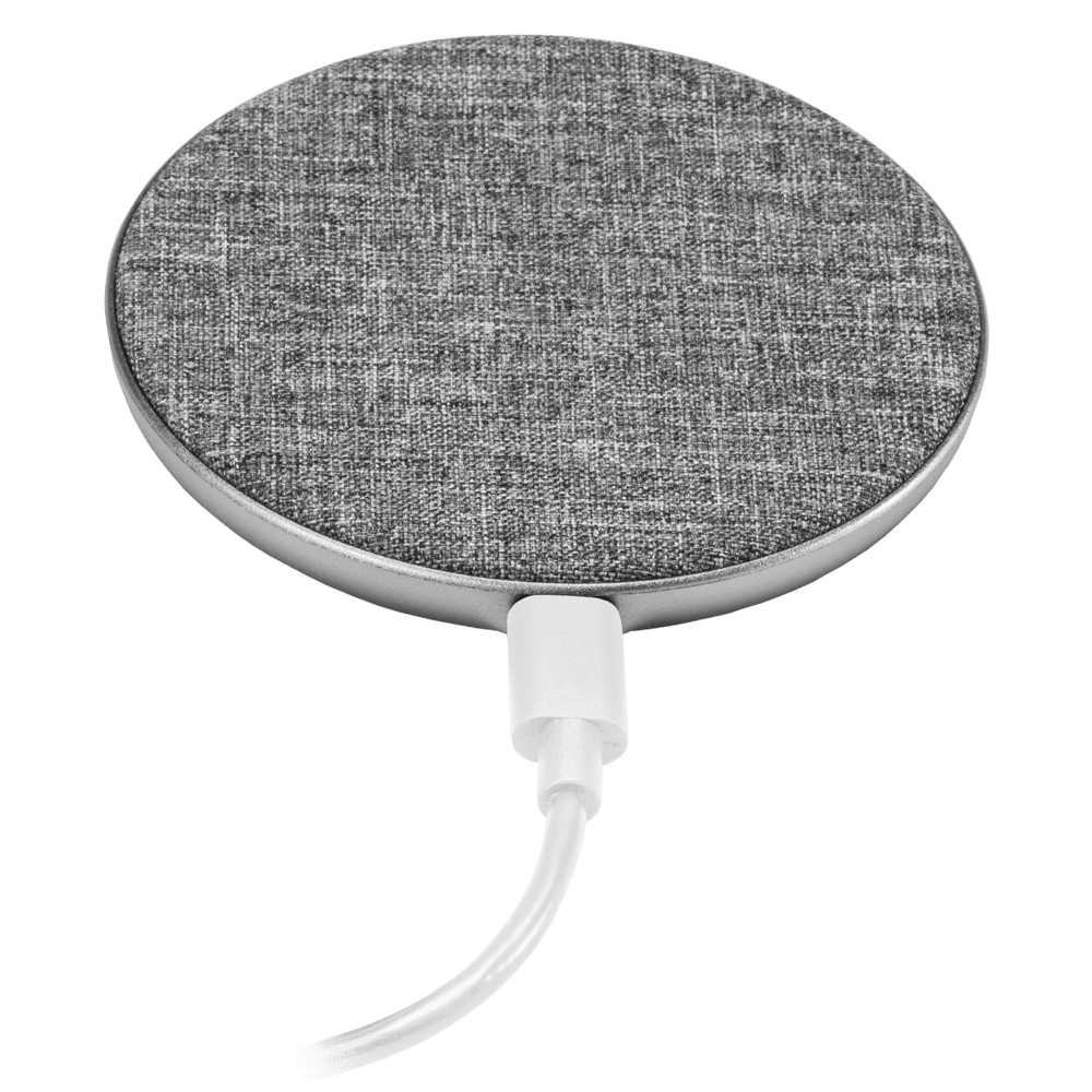 Ventev Wireless Chargepad 10W - Gray / White Gray White Charging Pad - Tophatter Daily Deals