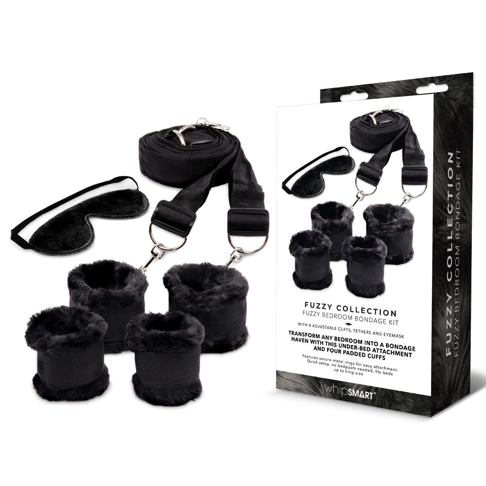 WhipSmart Fuzzy Bedroom Bondage Kit – Bedroom Bondage Kit > Bondage Gear > Bondage Kits - Tophatter Daily Deals