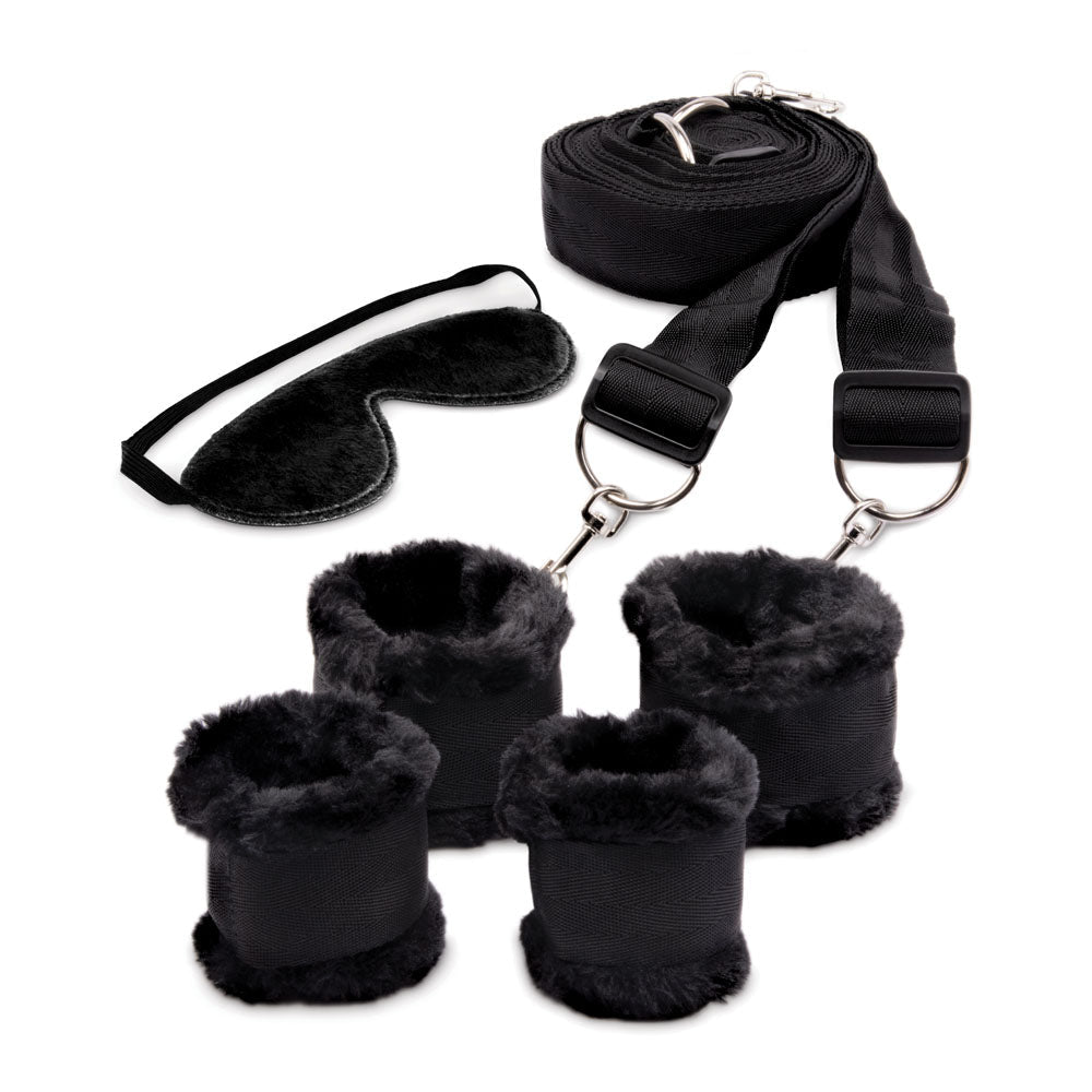 WhipSmart Fuzzy Bedroom Bondage Kit – Bedroom Bondage Kit > Bondage Gear > Bondage Kits - Tophatter Daily Deals