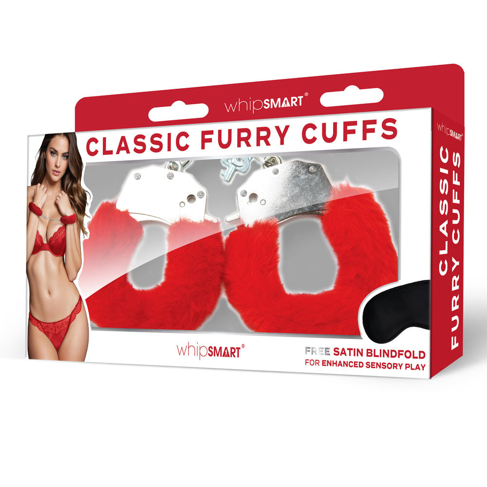 WhipSmart Classic Furry Cuffs – Luxurious Faux Fur Comfort > Bondage Gear > Handcuffs - Tophatter Daily Deals