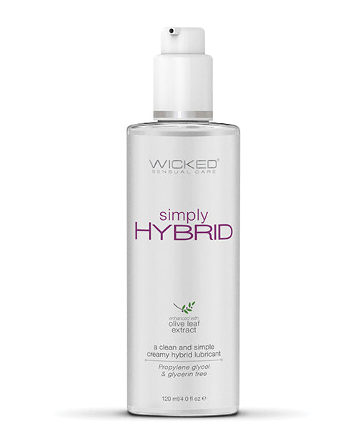 Wicked Sensual Care Simply Hybrid Lubricant 4 oz Lubricants - Tophatter Daily Deals