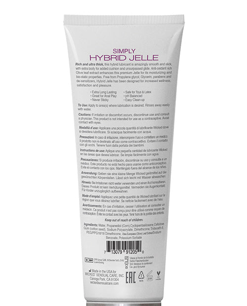 Simply Hybrid Jelle Lubricant Lubricants - Tophatter Daily Deals