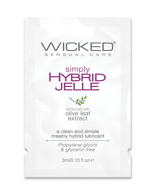 Simply Hybrid Jelle Lubricant .1 Oz Lubricants - Tophatter Daily Deals