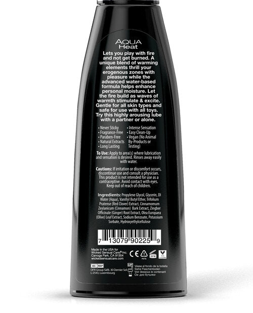 Aqua Heat Warming Lubricant Lubricants - Tophatter Daily Deals