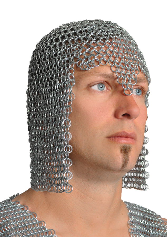 Chainmail Hood Short Costume Accessories - Tophatter Daily Deals