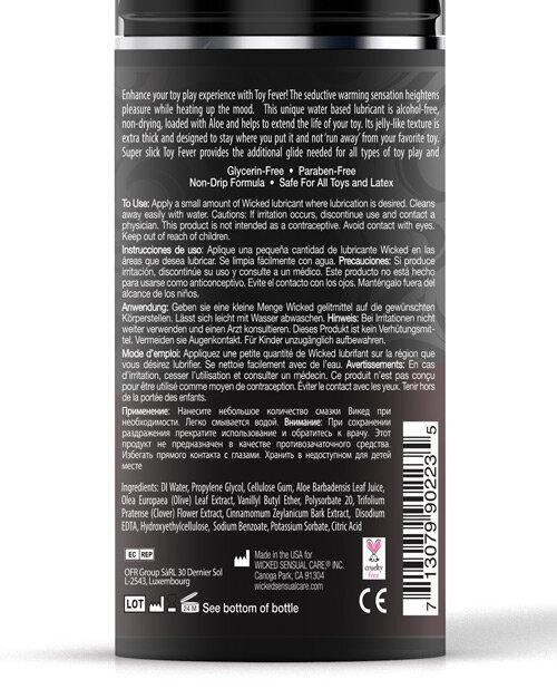 Toy Fever - Warming Water Based Lubricant - Tophatter Daily Deals