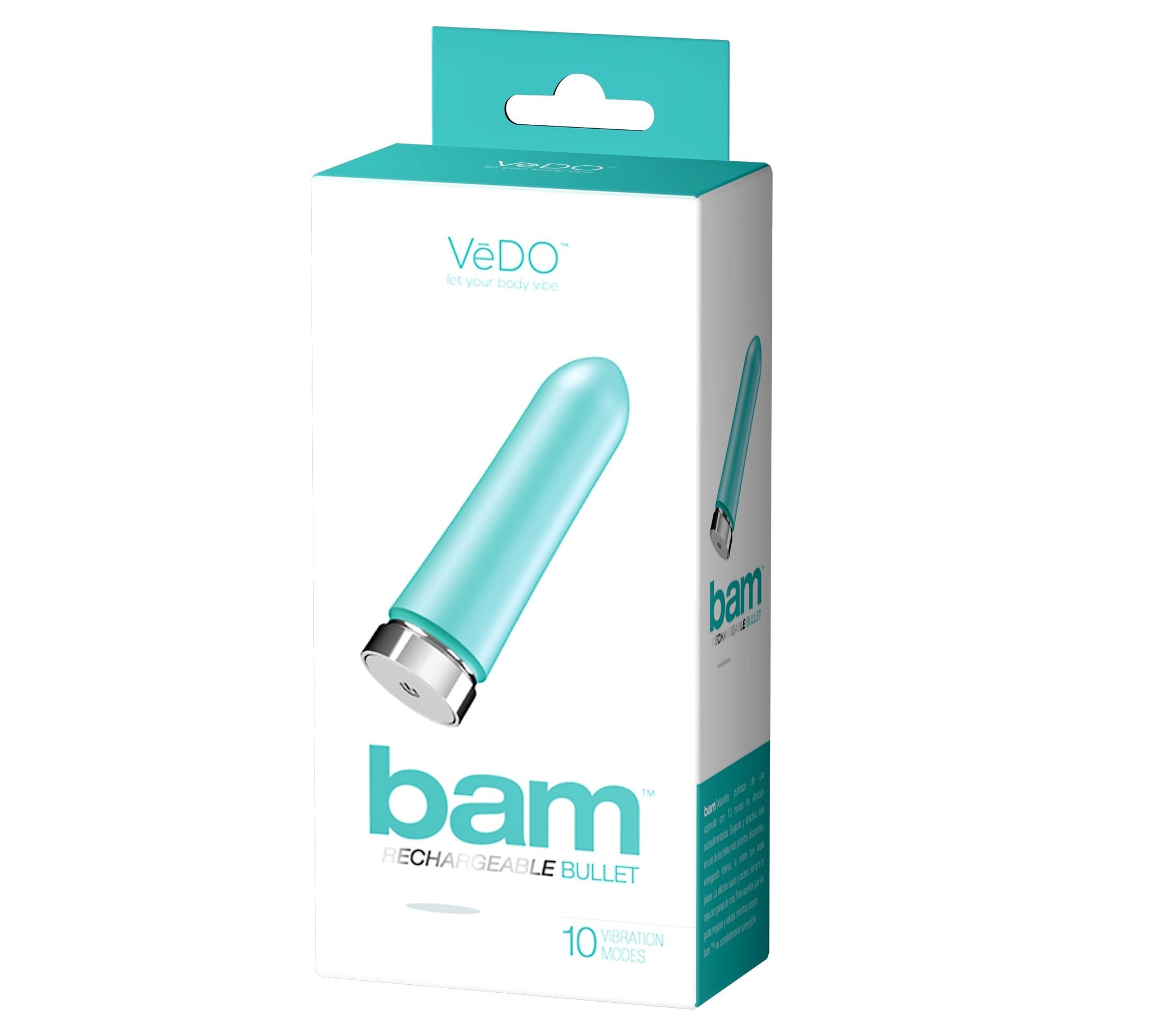 VeDO Bam Bullet Vibrator With 10 Vibration Modes > Vibrators > Mini Vibrators - Tophatter Daily Deals