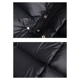 Warm Women’s Down Coat - Long Quilted, Winter Ready - Tophatter Daily Deals