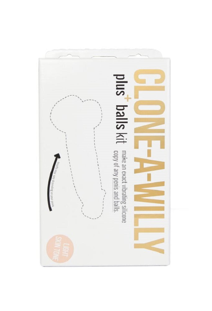 Clone-A-Willy Plus With Balls (Light Tone) > Dildos > Mould Your Own Kits - Tophatter Daily Deals