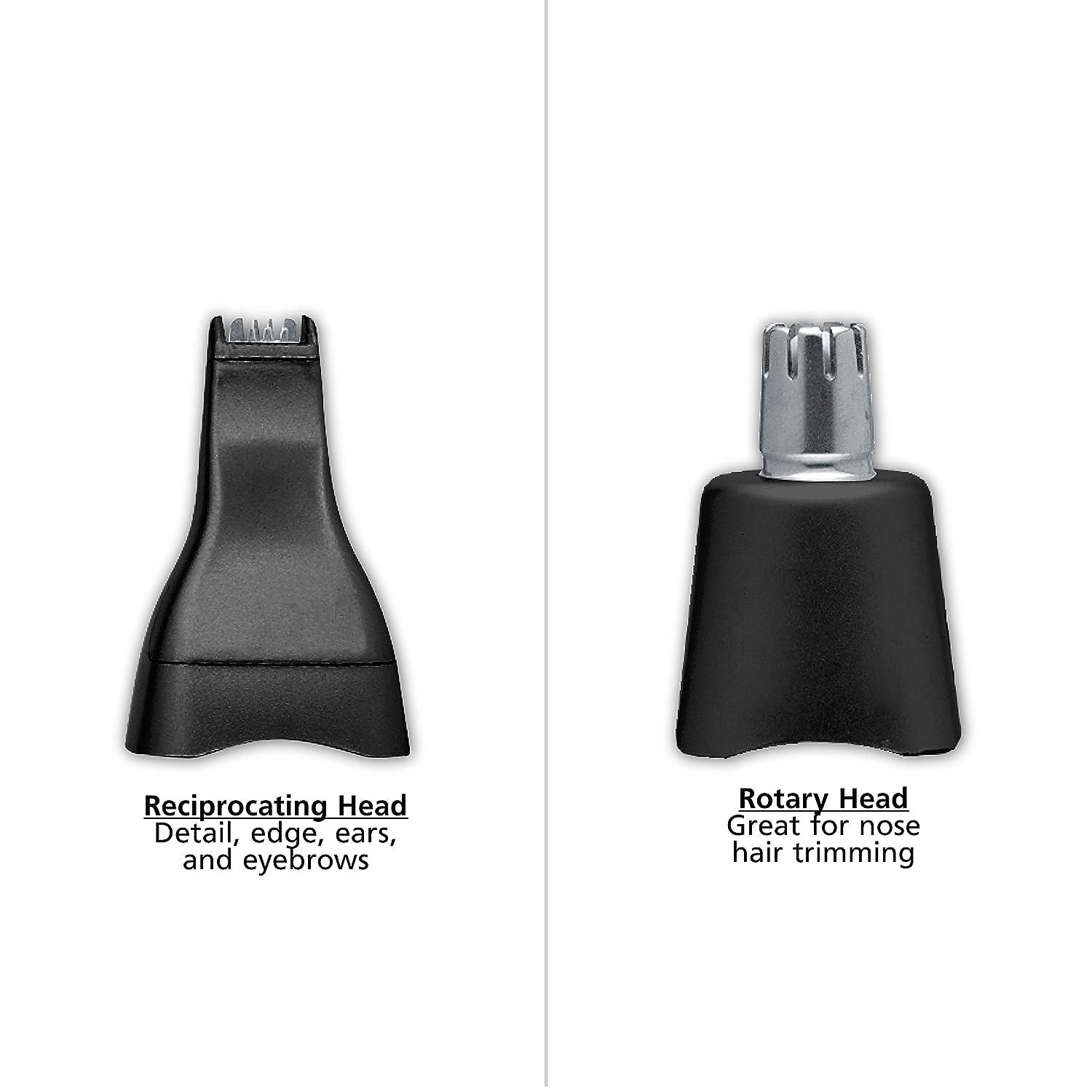 Rechargeable Nose and Ear Trimmer - Cordless Ear & Nose Brow Trimmer Grooming Set Apparel & Accessories - Tophatter Daily Deals