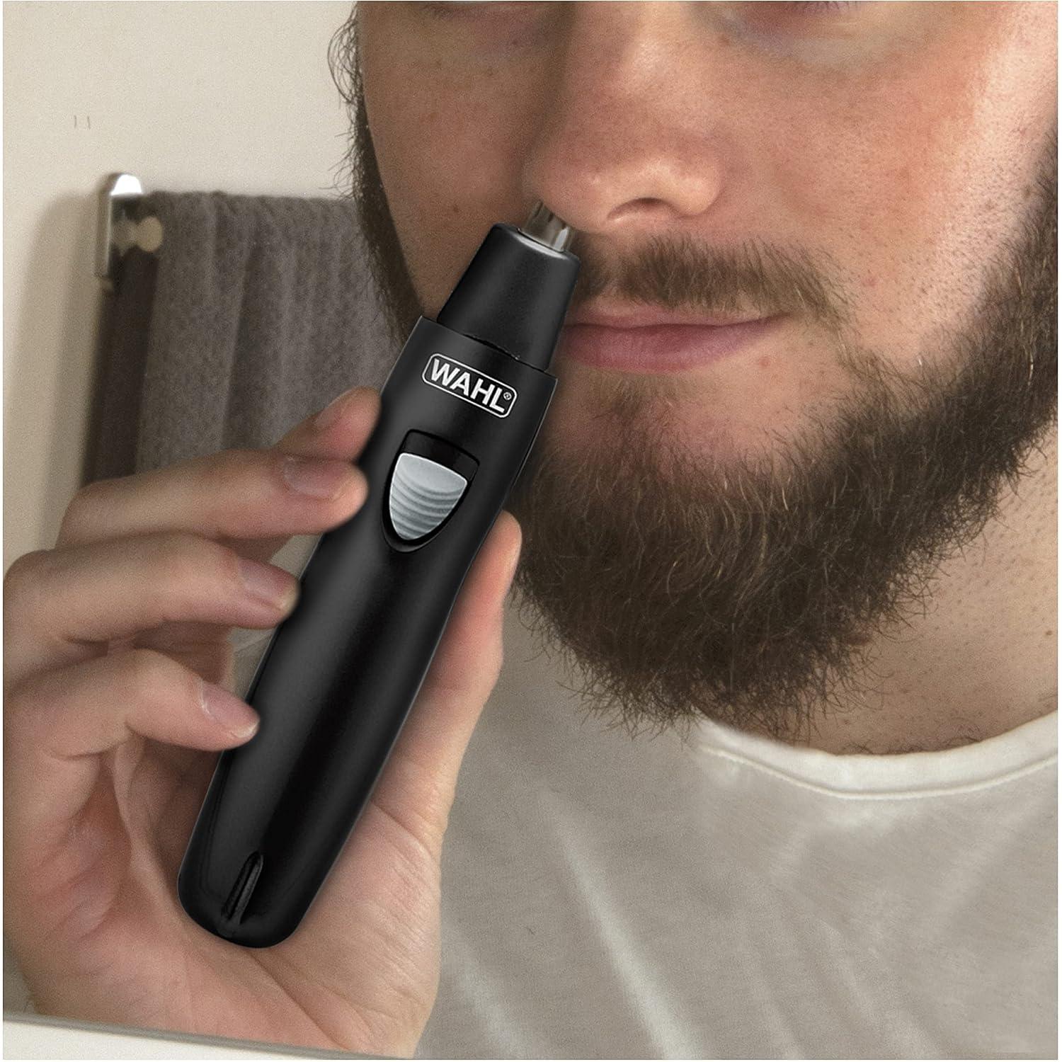 Rechargeable Nose and Ear Trimmer - Cordless Ear & Nose Brow Trimmer Grooming Set Apparel & Accessories - Tophatter Daily Deals
