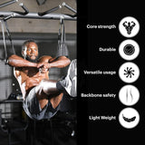 Hanging Straps for Abs - Hanging Leg Raise Strap - Wall Mounted Pull Chin Up Bar Fitness Ab Sling Home Gym Exercise Iron Bracket Exercise & Fitness - Tophatter Daily Deals
