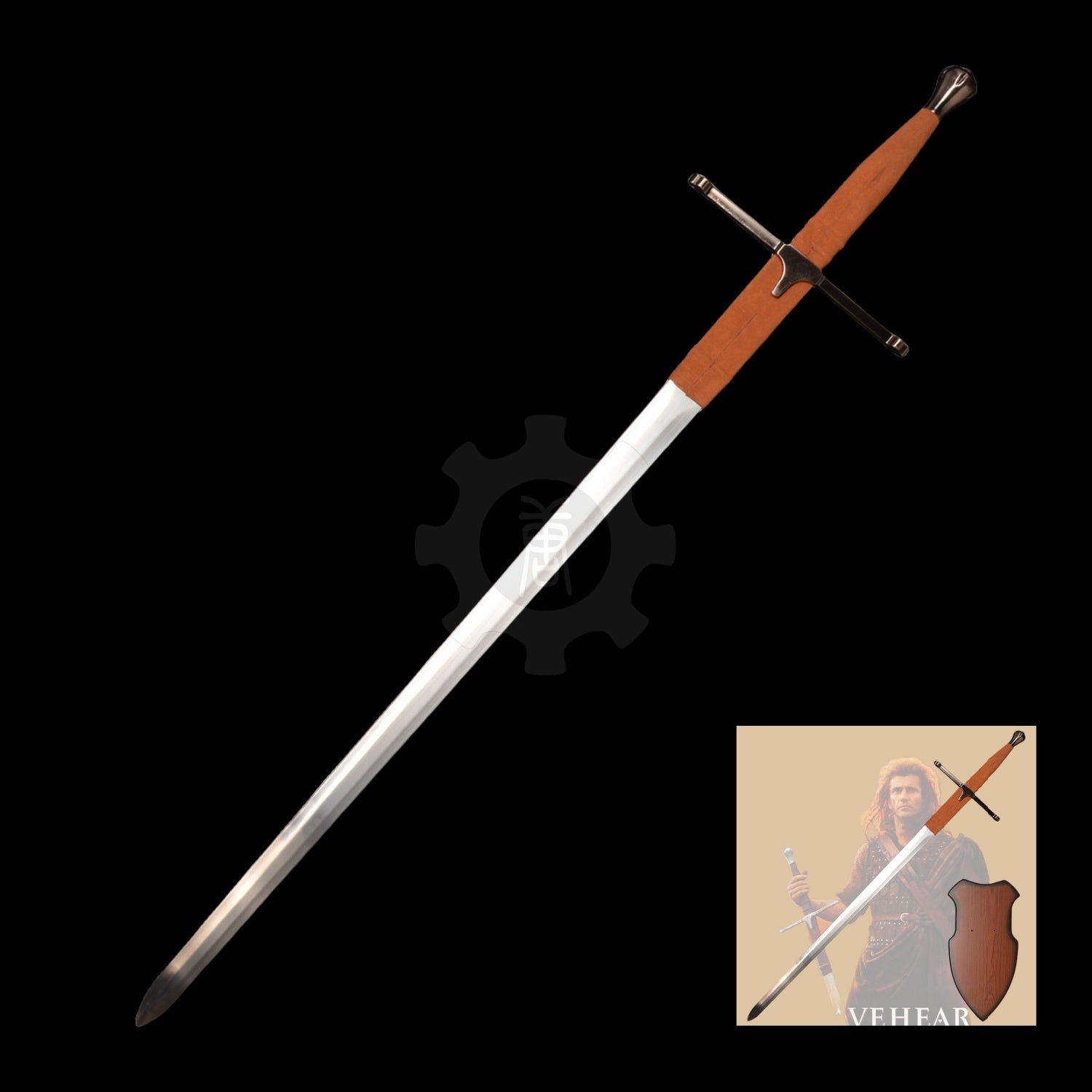 Wallace Sword Life-size Cosplay Prop Metal Replica Wallace Sword - Tophatter Daily Deals